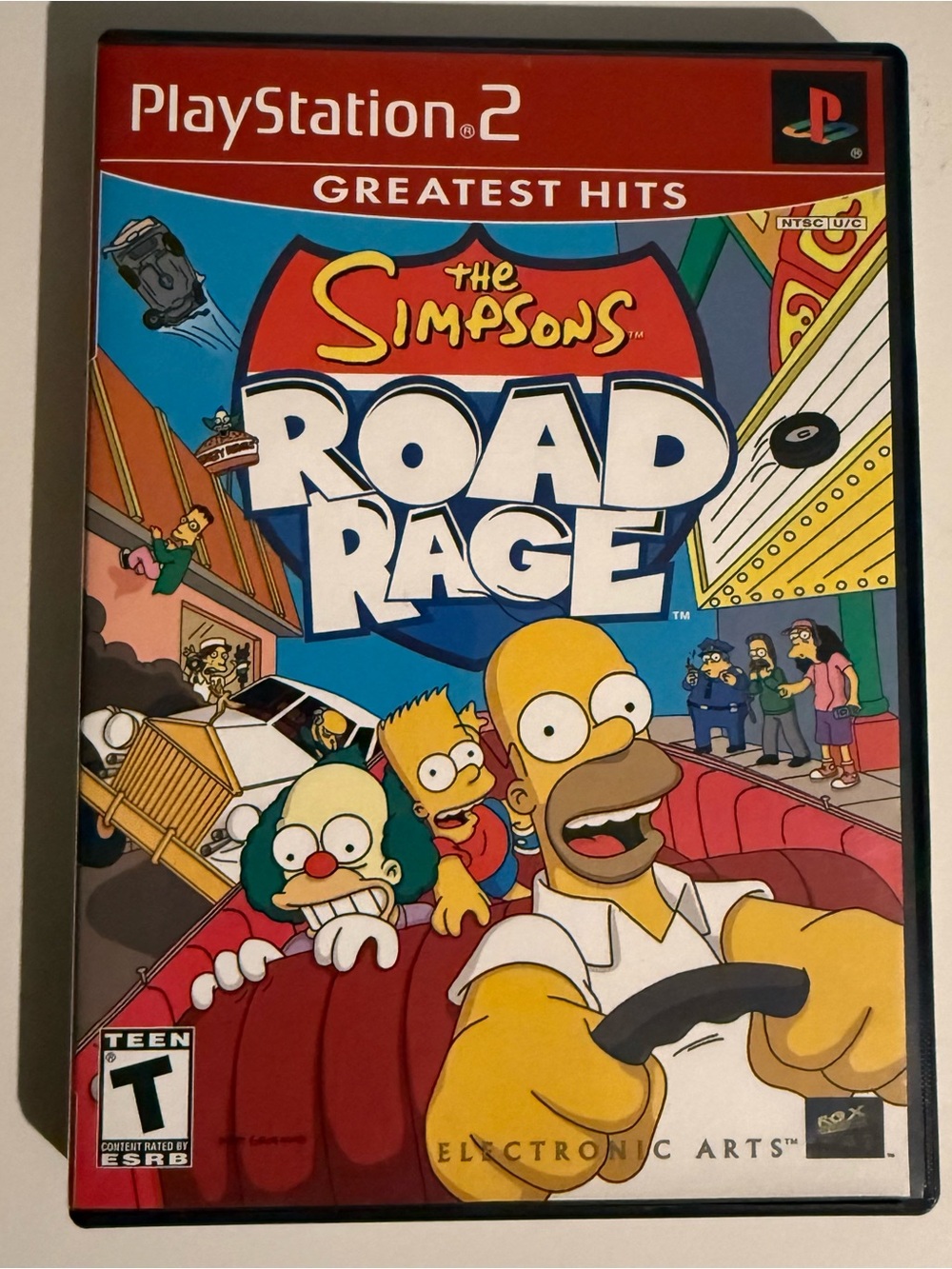 PlayStation 2 "The Simpsons: Road Rage" Greatest Hits